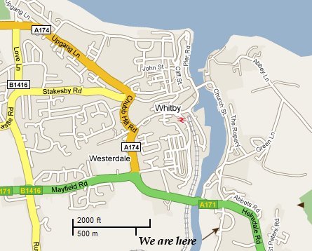 Map from the north