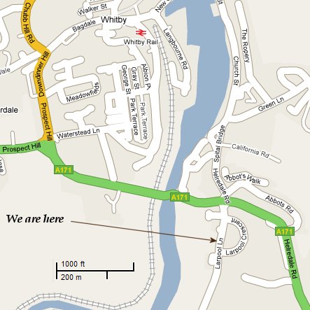 Map from the south